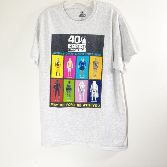 STAR WARS The empire strikes back action Figure Shirt Size Large EUC - Picture 1 of 3